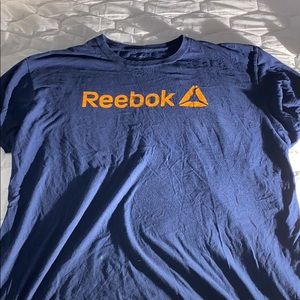 Dark blue Reebok men shirt